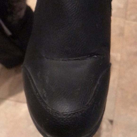 Super Cute Moda Italian Leather fur lined Boots With Small Heals - Picture 4 of 8